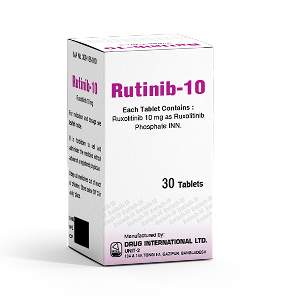Jakafi (Ruxolitinib) 10mg
