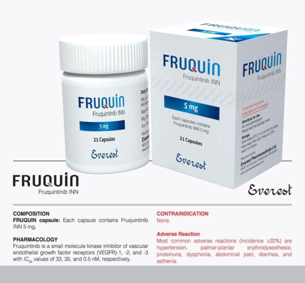fruquin Elunate (Fruquintinib 5mg)