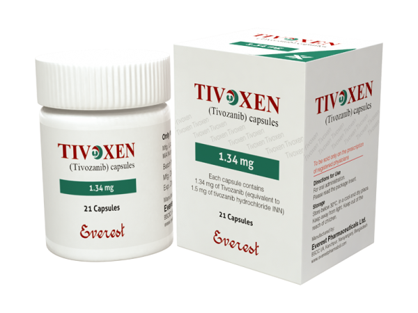 tivoxen Fotivda (Tivozanib) 1.34mg Capsules – Kidney Cancer Treatment
